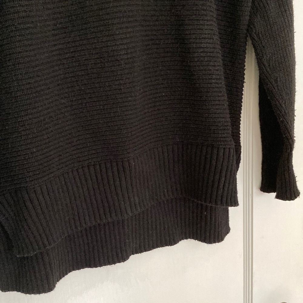LOFT Black Knit Sweater - Picture 6 of 9